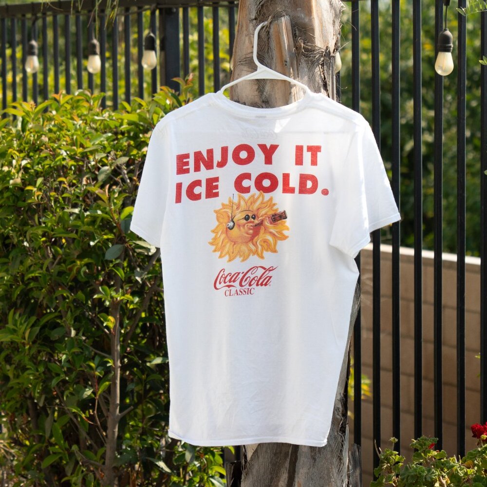 Coca-Cola White Graphic Shirt